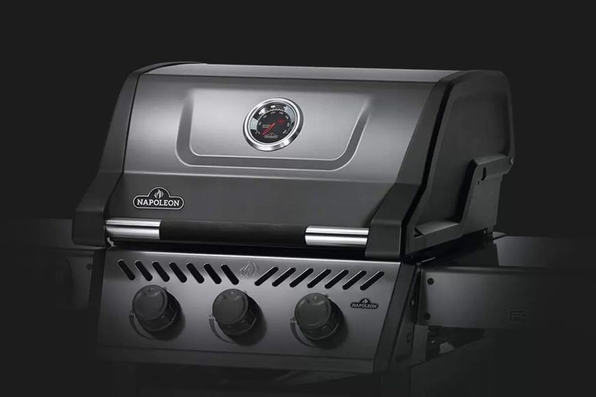 Газовый гриль Freestyle 365 с 3-мя основными горелками, графитовый F365PGT фото