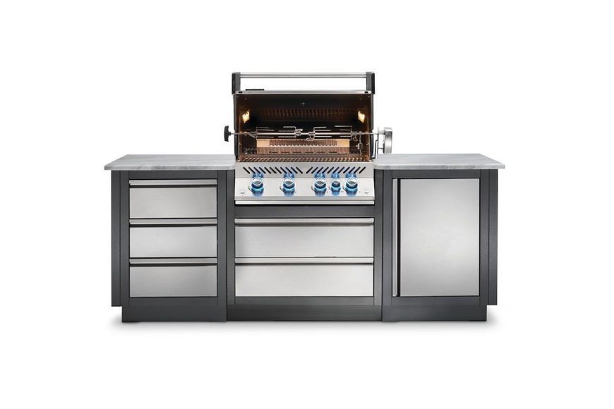 Літня кухня Napoleon Oasis 100 із газовим грилем Prestige BIPRO-500 OASIS-100-BIPRO-500 OASIS-100-BIPRO-500 фото