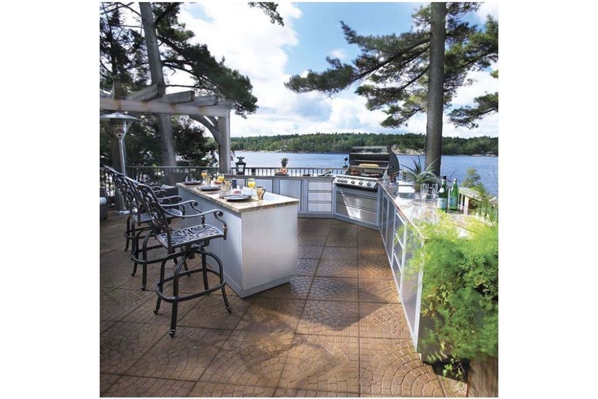 Літня кухня Napoleon Oasis 200 із газовим грилем Prestige BIPRO-500 OASIS-200-BIPRO-500 OASIS-200-BIPRO-500 фото