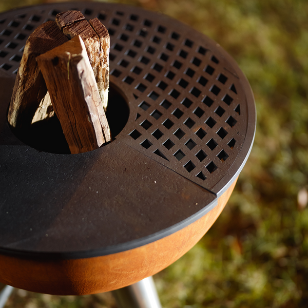 Дров'яний гриль-вогнище Ahos Bowl, іржавий AHOS BOWL RUST фото