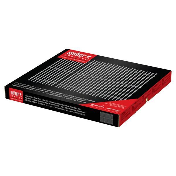 Решетка из нержавеющей стали Weber Crafted для гриля Spirit Series 300 та SmokeFire EX4, 7 мм, металлическая 7860 фото