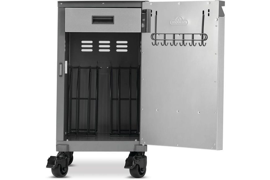 Тумба для газового гриля Napoleon Prestige V/VX з нержавіючої сталі 2 шт 68003 фото