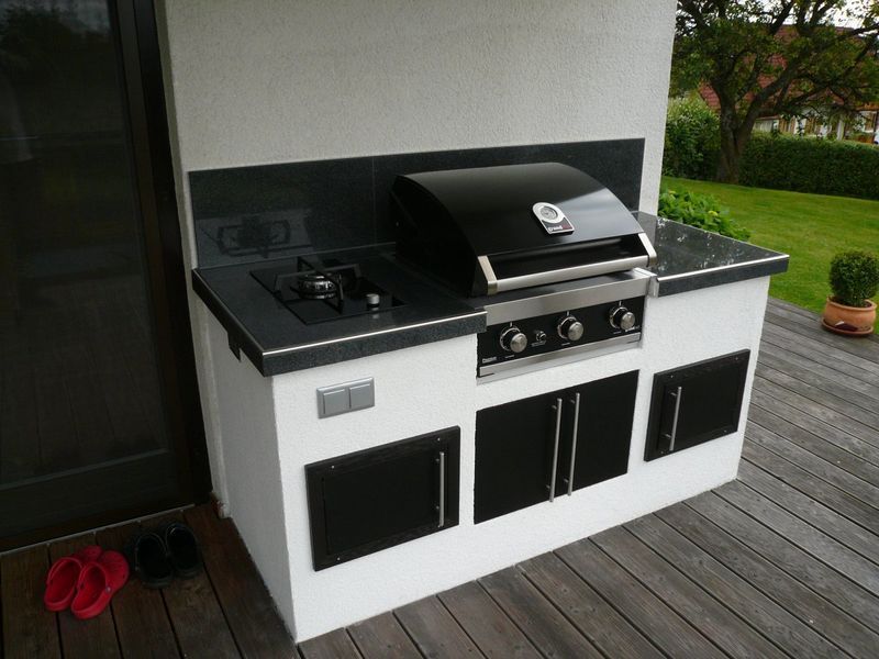 Встроенный газовый гриль GrandHall Premium GT3 Built in (редуктор и шланг в комплекте) K03000196A фото