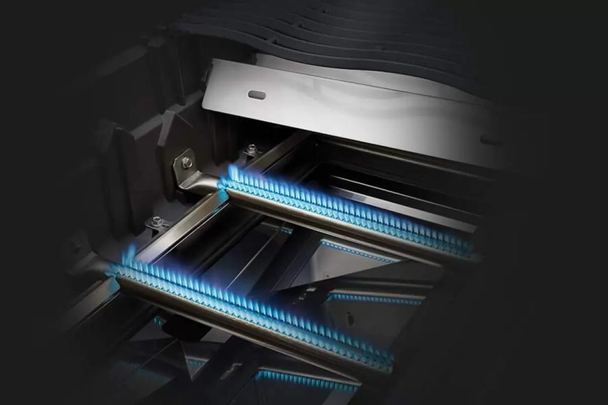 Газовий гриль Rogue PRO 425, з 3-ма основними пальниками, бічною конфоркою Sizzle Zone, чорний  RP425SIBPK-2-UA фото