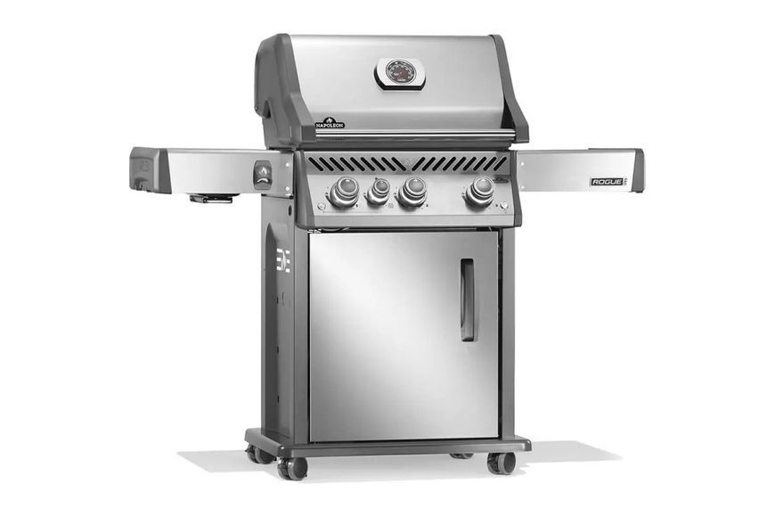 Газовий гриль Rogue PRO 425, з 3-ма основними пальниками, бічним Sizzle Zone, з нержавіючої сталі RP425SIBPSS-2 фото Газовий гриль Rogue PRO 425, з 3-ма основними пальниками, бічним Sizzle Zone, з нержавіючої сталі RP425SIBPSS-2 фото