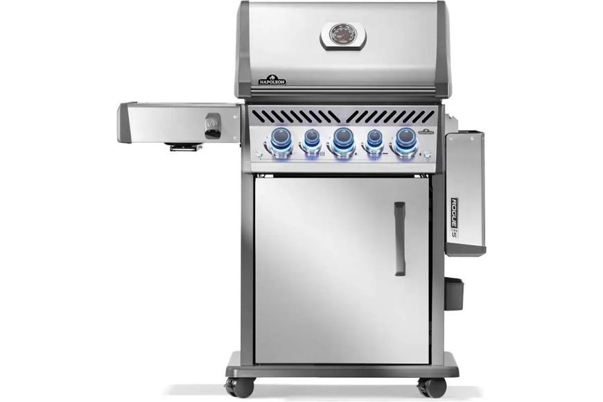 Газовый гриль Rogue PRO-S 425, с 3-мя основными горелками, задней инфракрасной горелкой и боковой SIZZLE ZONE, нержавеющая сталь ВЕРТЕЛ В КОМПЛЕКТЕ RPS425RSIBPSS-2 фото Газовый гриль Rogue PRO-S 425, с 3-мя основными горелками, задней инфракрасной горелкой и боковой SIZZLE ZONE, нержавеющая сталь ВЕРТЕЛ В КОМПЛЕКТЕ RPS425RSIBPSS-2 фото