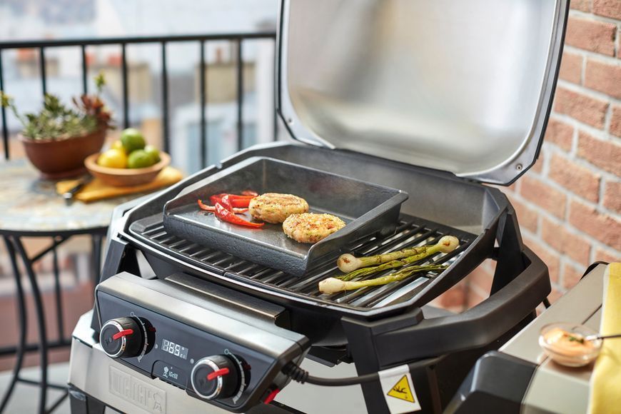 Противень чугунный к електрическим грилям WEBER PULSE 6609 фото