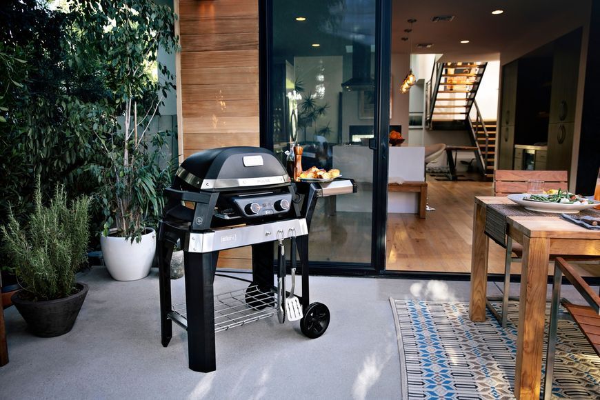 Электрический гриль WEBER PULSE 2000 с подставкой PULSE CART 85010079 фото Электрический гриль WEBER PULSE 2000 с подставкой PULSE CART 85010079 фото