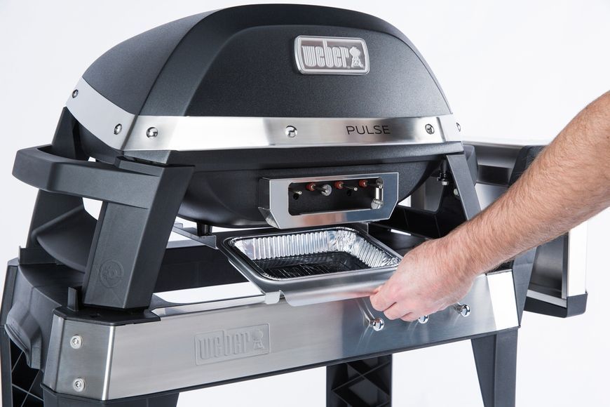 Электрический гриль WEBER PULSE 2000 с подставкой PULSE CART 85010079 фото Электрический гриль WEBER PULSE 2000 с подставкой PULSE CART 85010079 фото