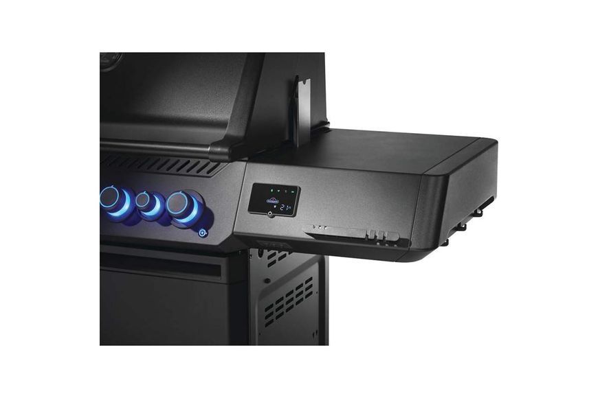 Газовый гриль Napoleon Prestige Phantom 500 Connected, с 4-мя основными горелками, задней инфракрасной горелкой и боковой SIZZLE ZONE, черный матовый ВЕРТЕЛ В КОМПЛЕКТЕ P500VXRSIBPK-PHM фото Газовый гриль Napoleon Prestige Phantom 500 Connected, с 4-мя основными горелками, задней инфракрасной горелкой и боковой SIZZLE ZONE, черный матовый ВЕРТЕЛ В КОМПЛЕКТЕ P500VXRSIBPK-PHM фото