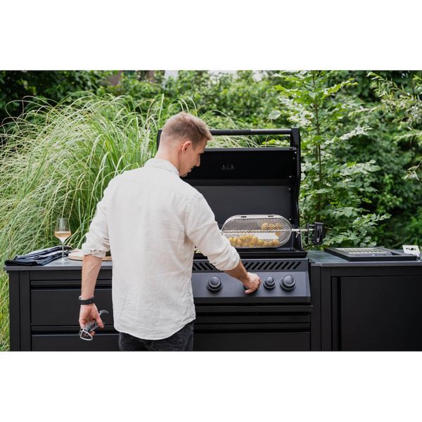 copy_Газовый гриль Prestige BIPRO 500 из нержавеющей стали ВЕРТЕЛ В КОМПЛЕКТЕ BIR32RBPMK-UA фото