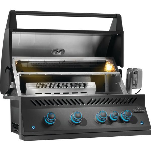 Встроенный газовый гриль Napoleon 700 Series 32, черный, с вертелом BIG32RBPMK-1-UA фото