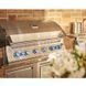 Газовый гриль 700 Series 32, с 6-ю основными горелками и 2 задними горелками для вертела из нержавеющей стали ВЕРТЕЛ В КОМПЛЕКТЕ BIG44RBPSS фото 5