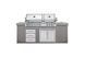 Газовый гриль Prestige BIPRO 825, с 4-мя основными горелками, задней инфракрасной горелкой, горелкой для копчения и отдельной камерой SIZZLE ZONE, из нержавеющей стали ВЕРТЕЛ В КОМПЛЕКТЕ BIPRO825RBIPSS-3 фото 2