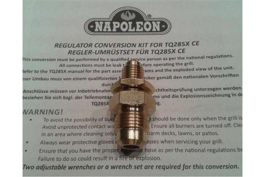 Перехідник для стаціонарного балону для TQ285X Napoleon 66286 фото Перехідник для стаціонарного балону для TQ285X Napoleon 66286 фото