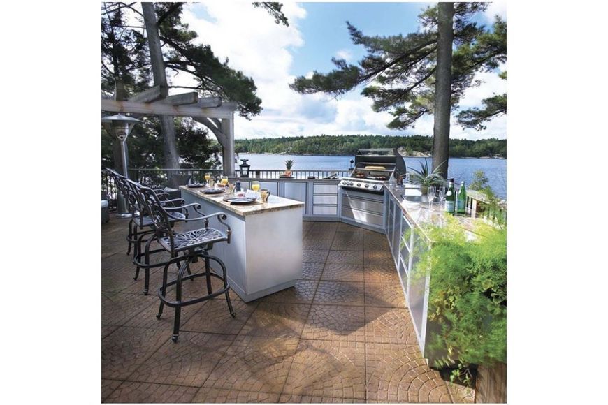 Летняя кухня Napoleon Oasis 300 с газовым грилем BILEX-605 OASIS-300-BILEX-605 OASIS-300-BILEX-605 фото