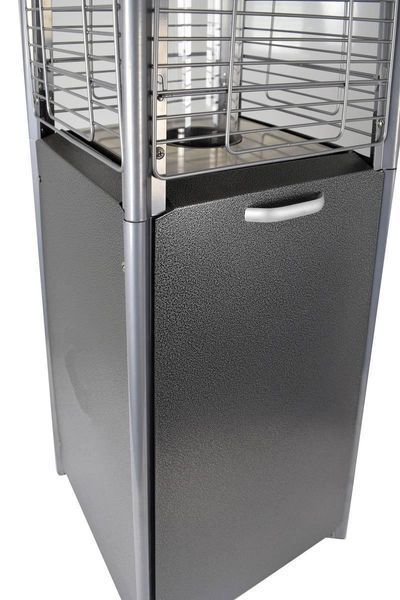 Вуличний газовий обігрівач Activa Pyramide Cheops II Grey-Black (9,3 кВт) new 13610GB фото