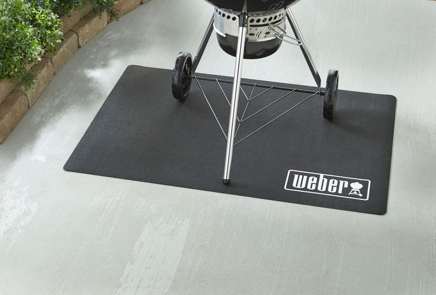 Коврик под гриль для защиты пола от загрязнения Weber 120 х 80 см 17897 фото