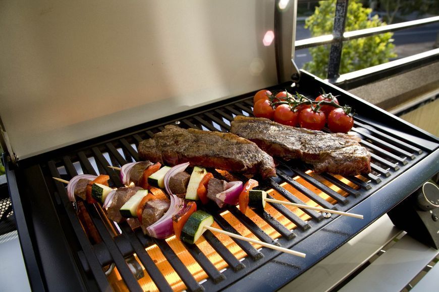 Електричний інфрачервоний настільний гриль GrandHall E-grill, t &deg; - до 360 &deg; С, 1500 Вт, 230 В K01000226A фото